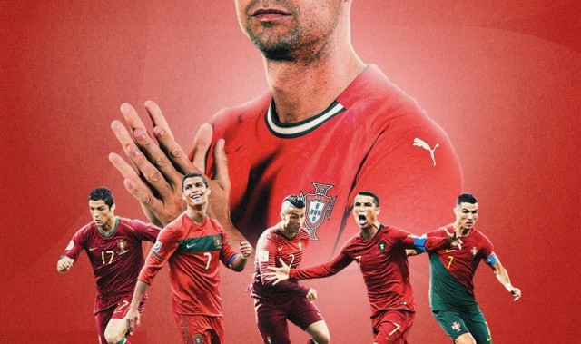 世界杯官方晒C罗海报：C罗迎来第6次世预赛之旅